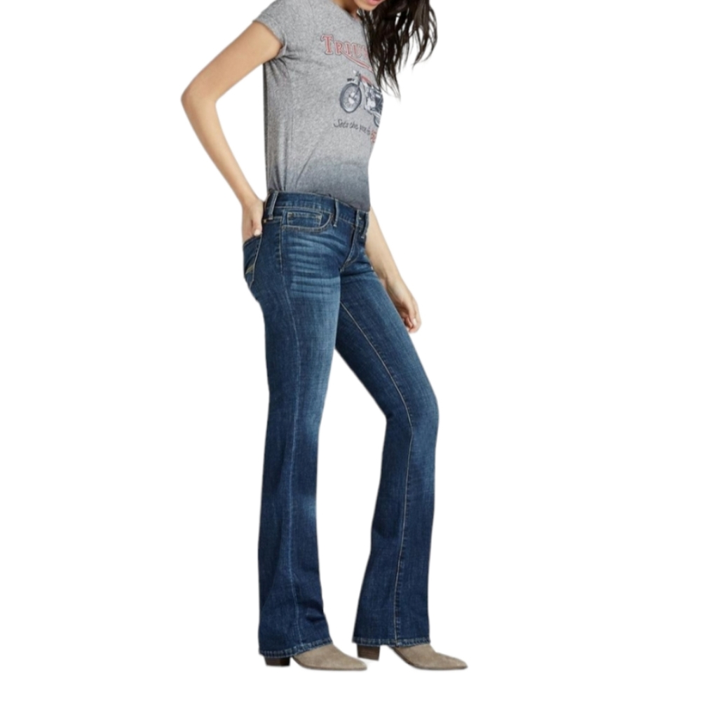 Lucky Brand Sweet N Low Blue Denim Bootcut Jeans Size 10